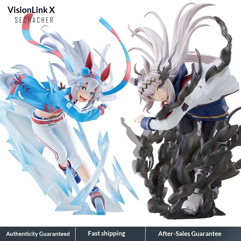 

SECHACHER BPEV Banpresto Uma Musume Tokai Teio VS Oguri Cap Race Suit: Оригинальная коллекционная аниме-фигурка из ПВХ для фанатов аниме