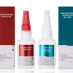 DSPIAE NG-01 Non-fogging Instant CA LG-02 Low-fogging Instant CA Quick-drying Instant Glue for Etched Sheet Modelling Tools