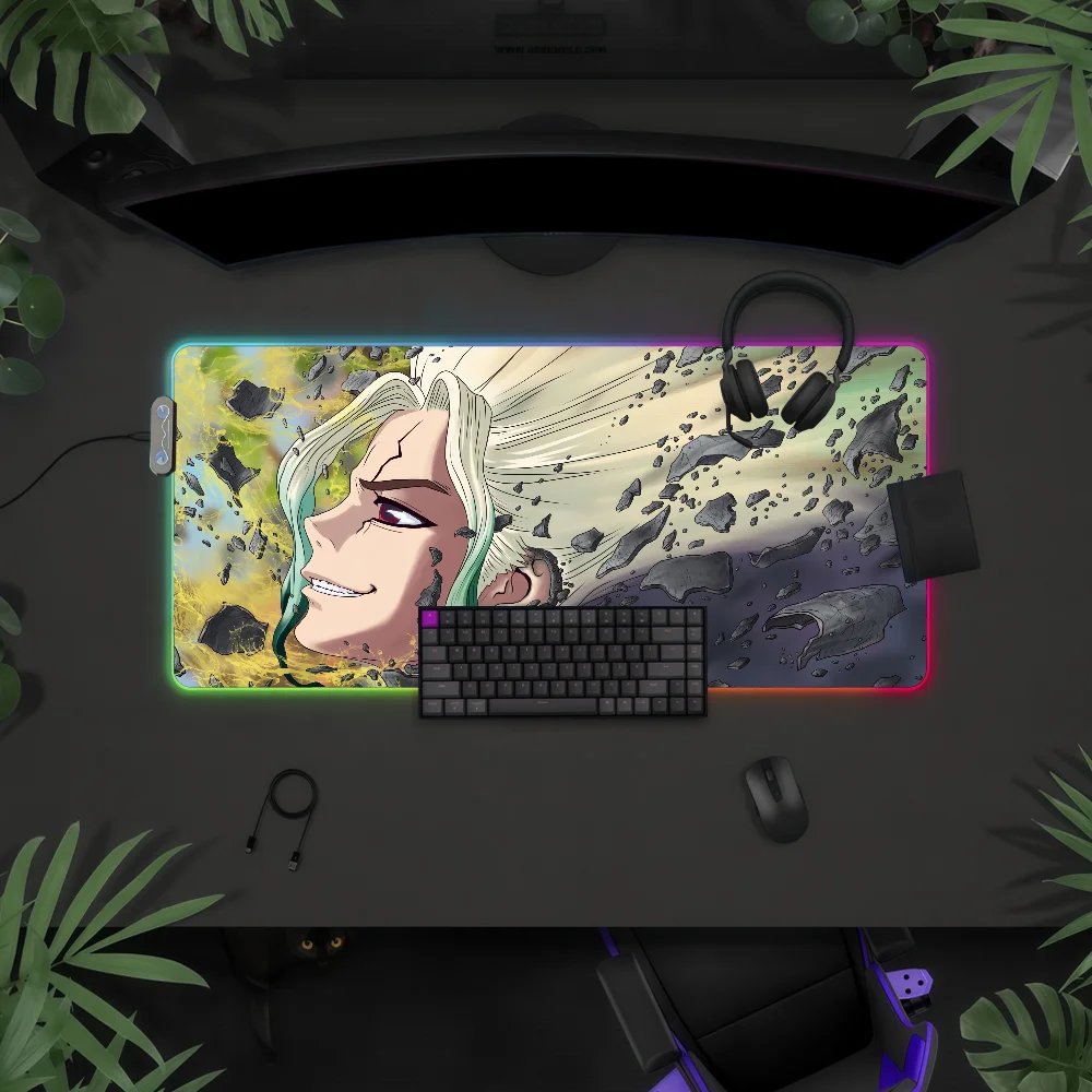 Alfombrilla de ratón Anime Dr. - Gaming Keyboard Mouse reseña y precio