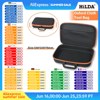 HILDA Large Capacity Tools Bag Tools Waterproof Tool Bags Electrician Hardware Tools Bag