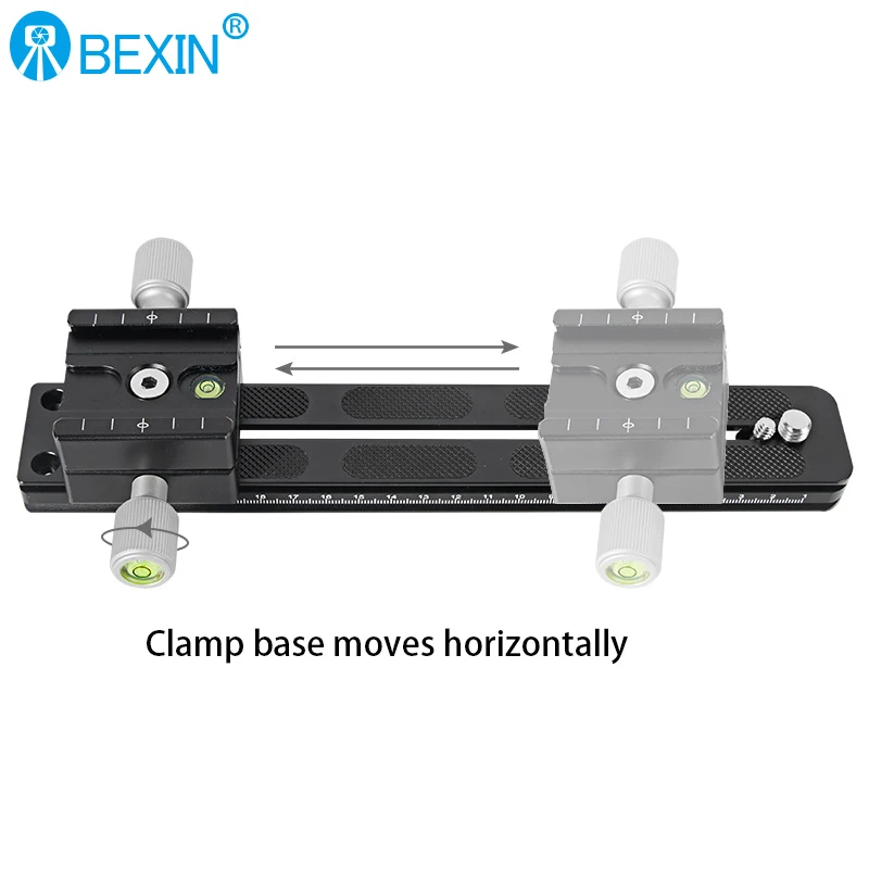 BEXIN Telephoto lens support plate camera lens bracket dslr quick release plate with qr clamp for arca swiss tripod dslr camera