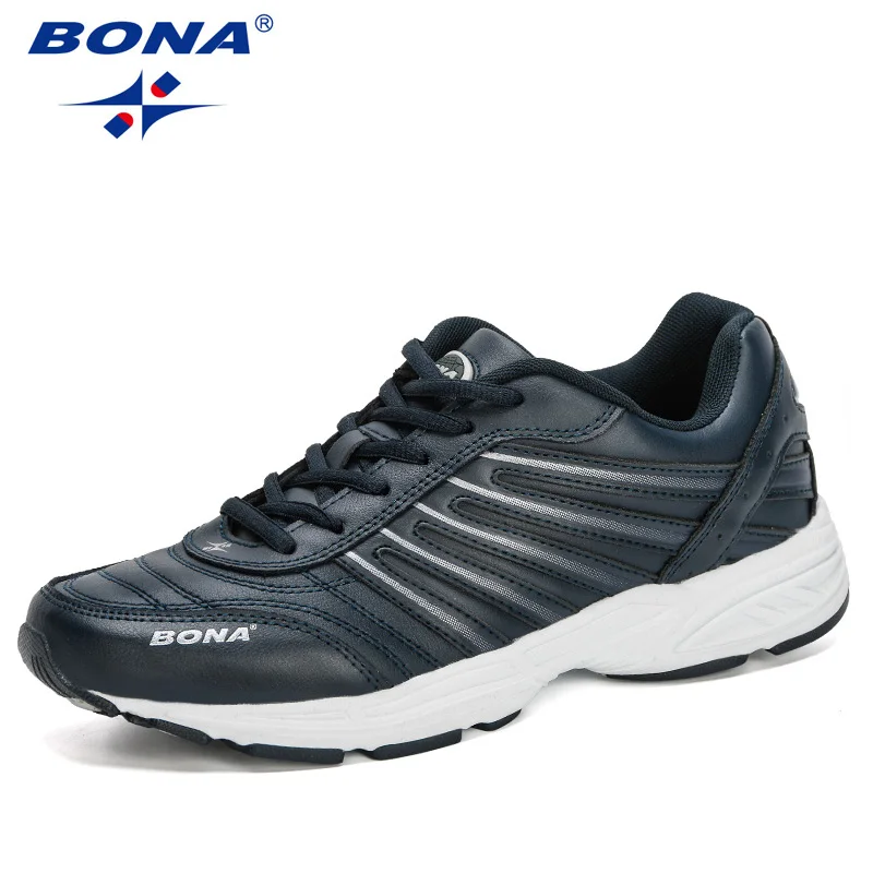 BONA-Chaussures d\'athlétisme légères et confortables pour homme, baskets de sport de plein air respirantes et anti-ald, nouvelle collection 2023