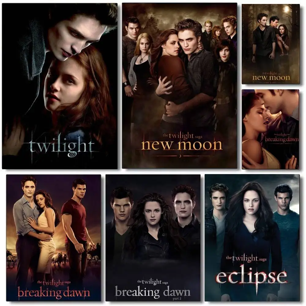 

T-Twilight Vintage Poster Prints Poster Wall Painting Bedroom Living Room Wall Bar Restaurant Sticker
