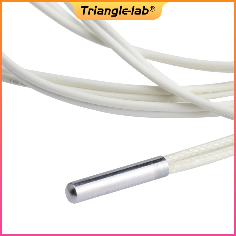 Trianglelab 3d printer parts PT100 Temperature Sensor for high temperature for V6 HOTEND 2017 PT100 sensor free shipping