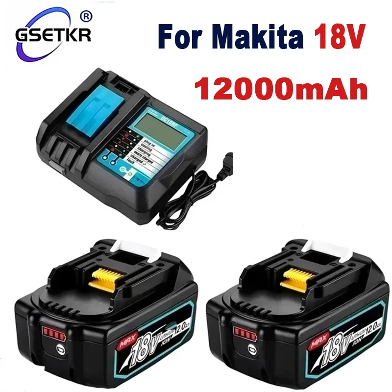 

100% Оригинальный Makita 18 В 8000 мА/ч перезаряжаемый Электроинструмент Makita аккумулятор с светодиодный Li-Ion Замена LXT BL1860B BL1860 BL1850