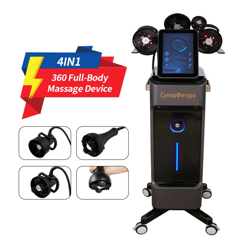 New Professional Roller Vacuum Muscle Massage 360 ​​Vibration Therapy Face Lifting Body Macihne