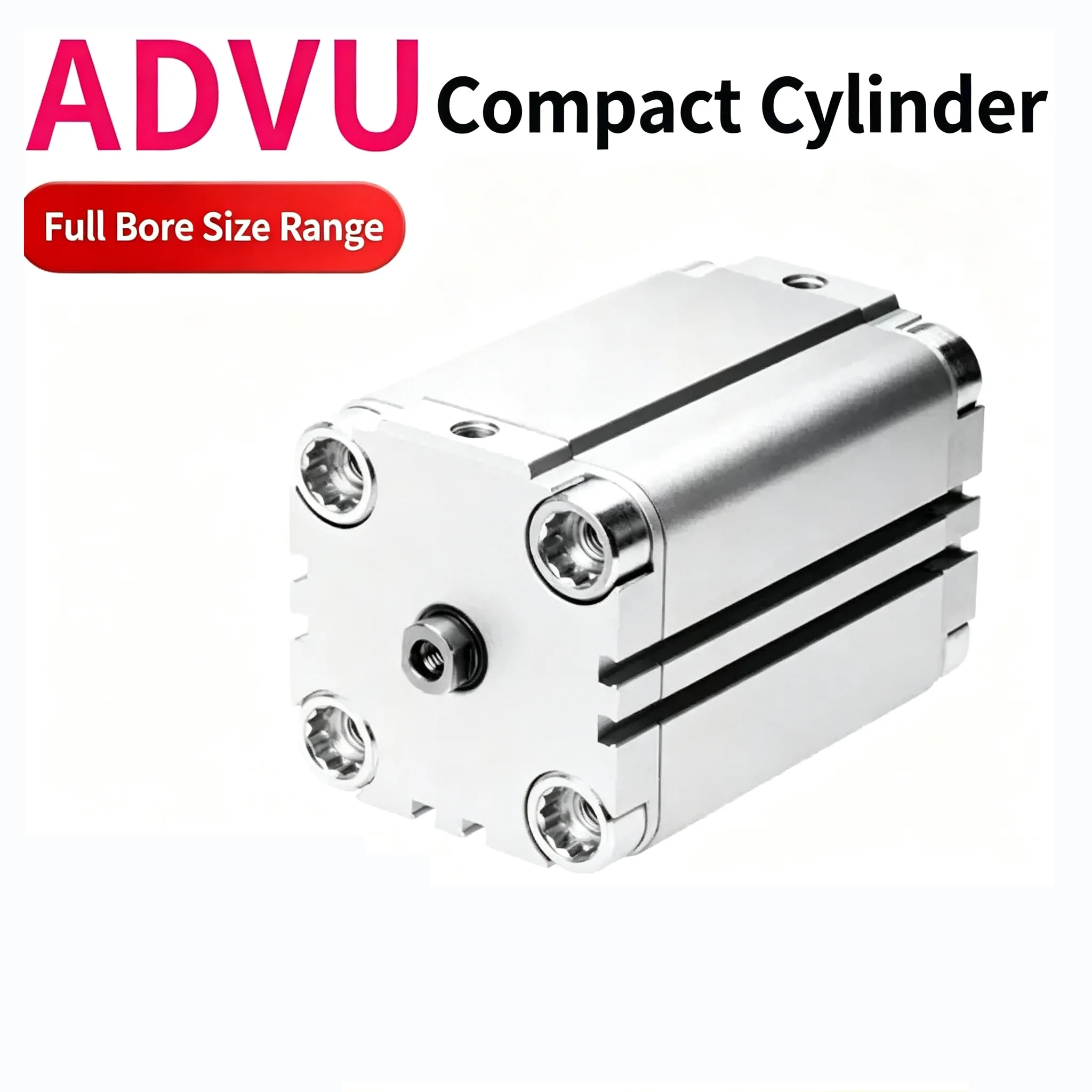 ADVU-5-10-12-15-16-20-25-32-40-50-63-80-A Pneumatic Compact Cylinder