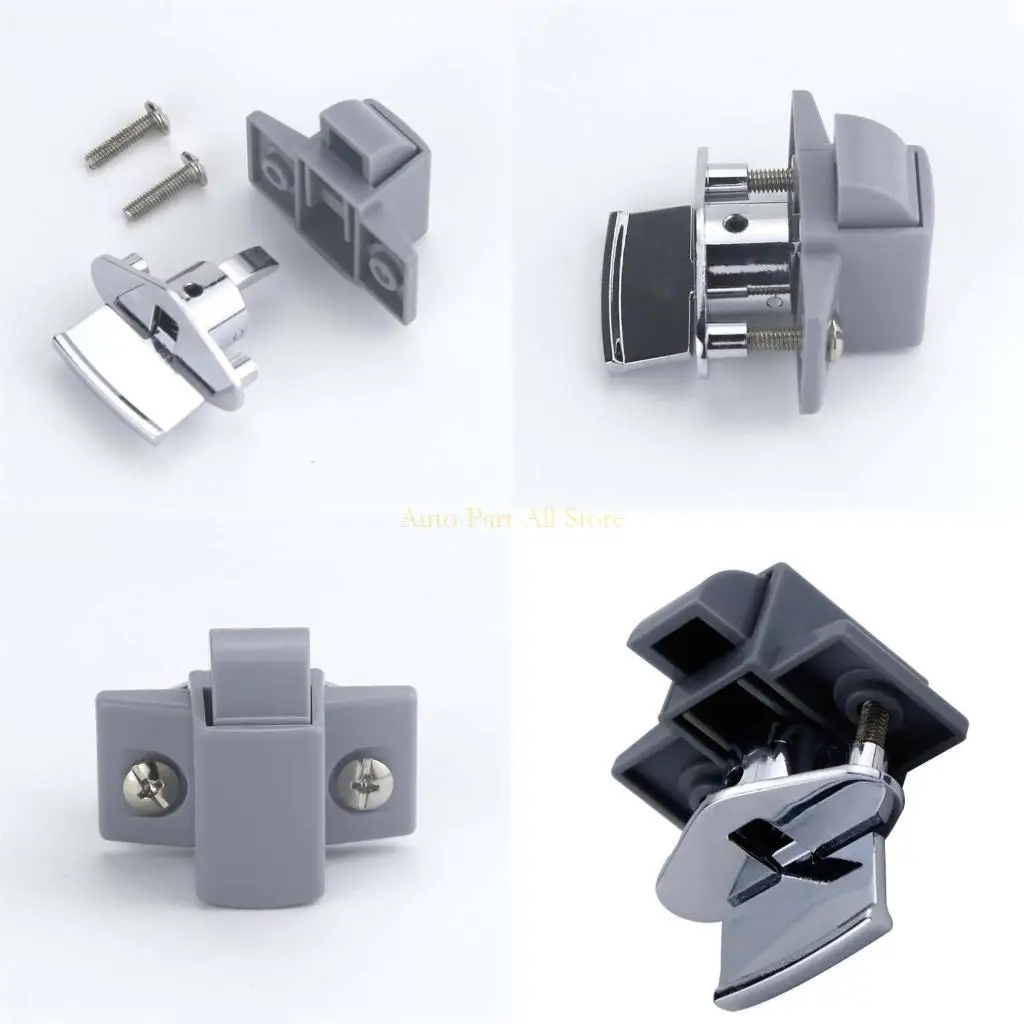 

J0MA Metal Push Locks Simple Design Keyless Locks for Motorhome & Boat Cabinets Use