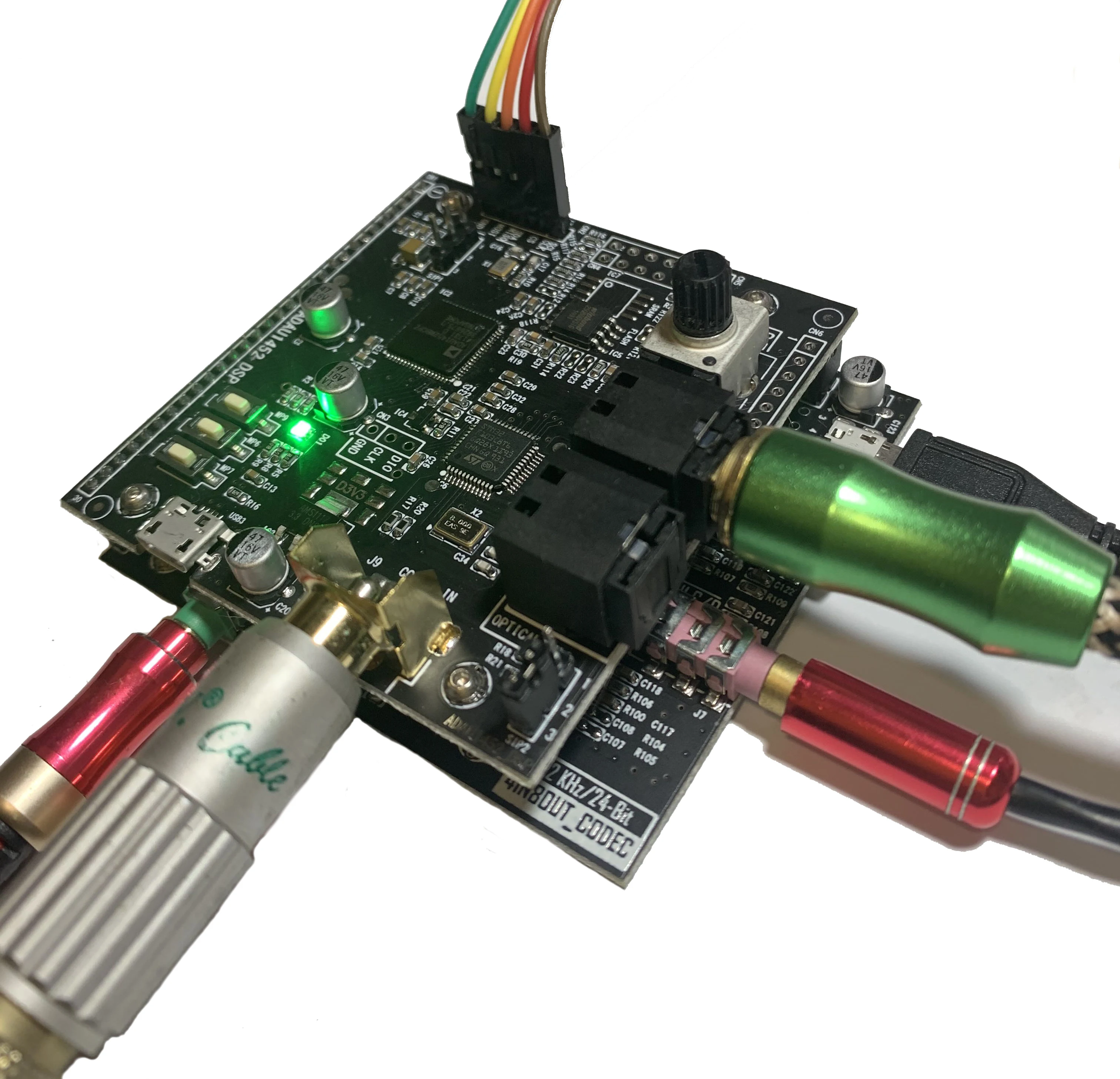 ADAU1452_ The DSP Development Board and Learning Board (+ STM32F103) Have Schematic Diagrams