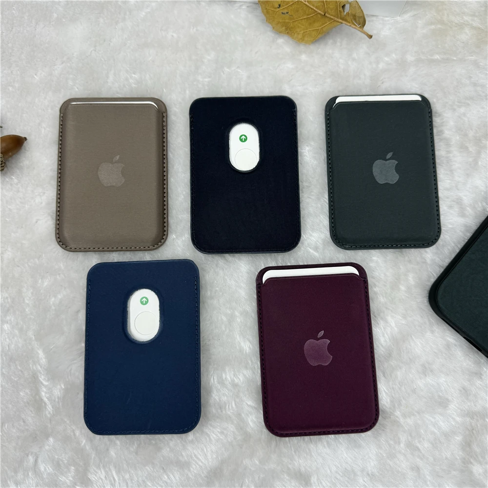 

Original Apple Finewoven Magsafe Wallet Magnetic Case For iPhone 12 14 13 15 16 Pro Max 15 16 Plus 13 Card Holder Cases Cover