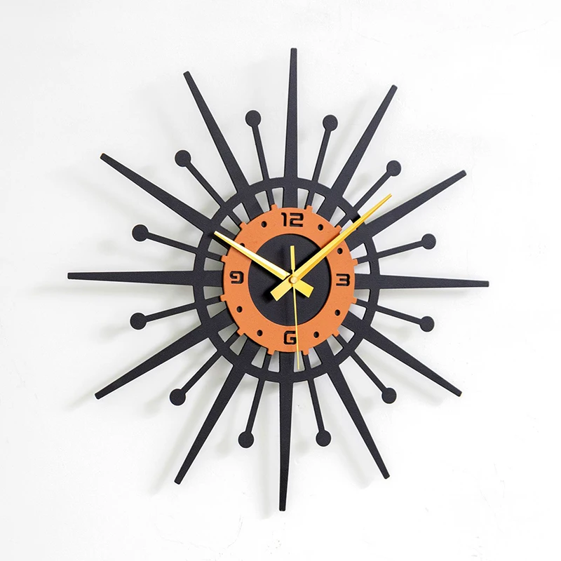 

Elegant Wall Clock Living Room Silent Wall Clock Modern Large Interior Ornaments Clocks Luxury Art Home Decorations Watches