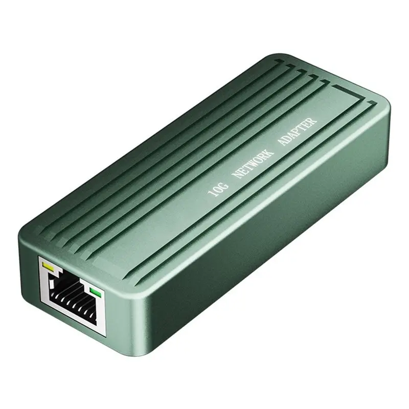 USB-C 10G BASE-T RJ45 LANアダプター RTL8159 Realtek RTL8159 USB3.2 Type-C to RJ45 10G Ethernet Network Adapter