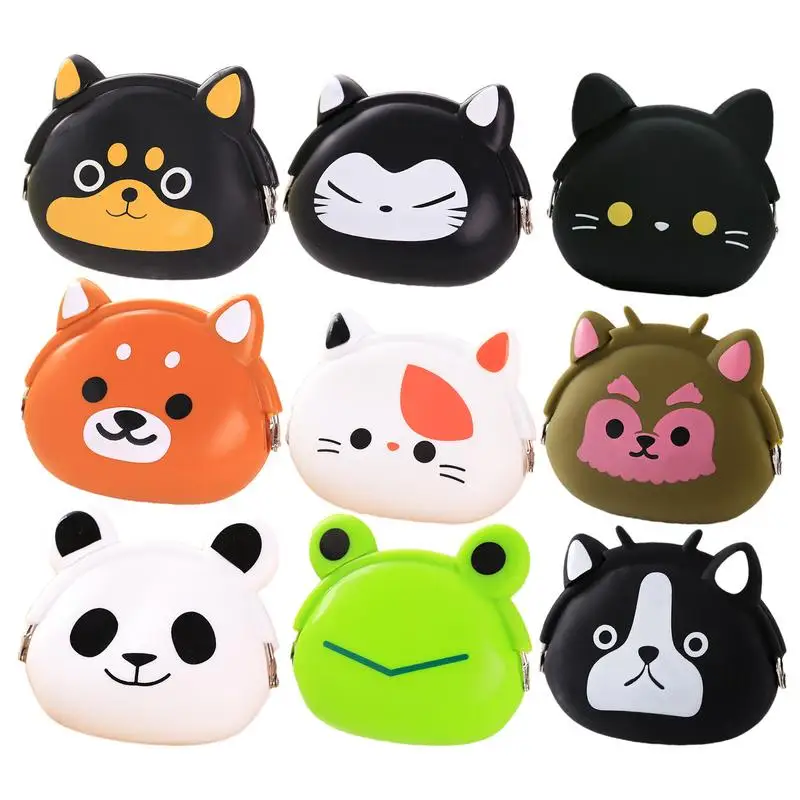 Pet Treats Bag Silicone Pet Walking Treats Container Waist Bag Waterproof Dog Training Treats Bag for Pet Training Walking