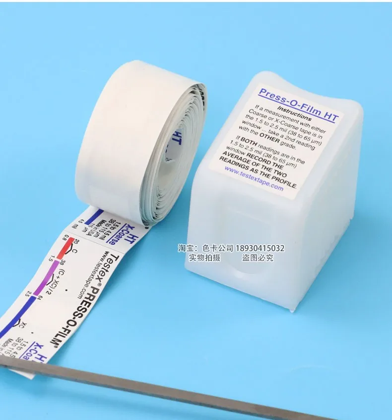 Papel de Prueba de Rugosidad E122-C, Grano X-Coarse, 20-64/38-115μm, Papel de Prueba de Rugosidad Superficial Elcometer Anchor