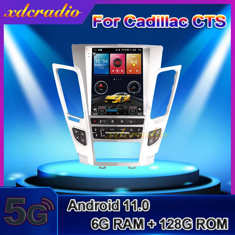 

Xdcradio 9.7" Tesla Style Vertical Screen Android 11.0 For Cadillac CTS Car Radio Automotivo Multimedia Player Navigation 5G