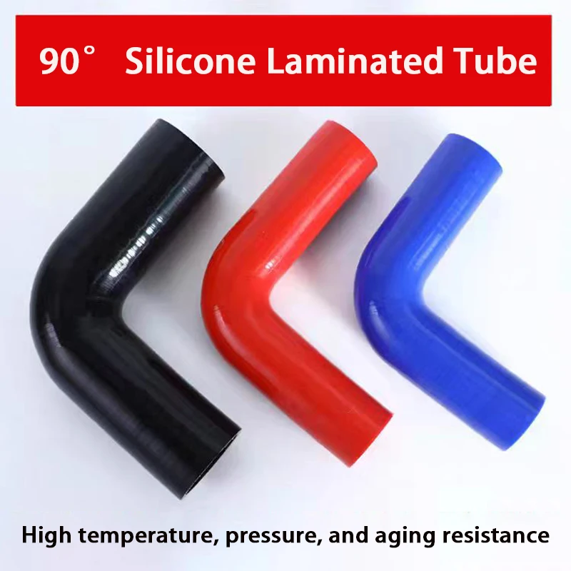 90 Degree Elbow Silicone Hose Pipe Intercooler Coupler Turbo Hose ID16-200mm