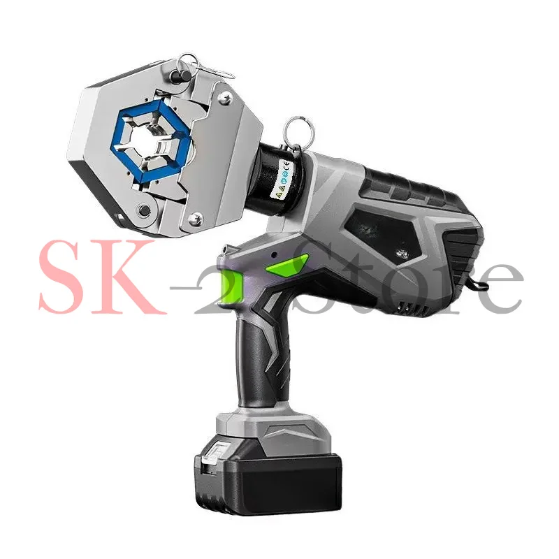 Electric Hydraulic Hose Crimper Stainless Steel Hose Fittings Crimping Tool Air Conditioning Repaire Rechargeable Pipe Crimper