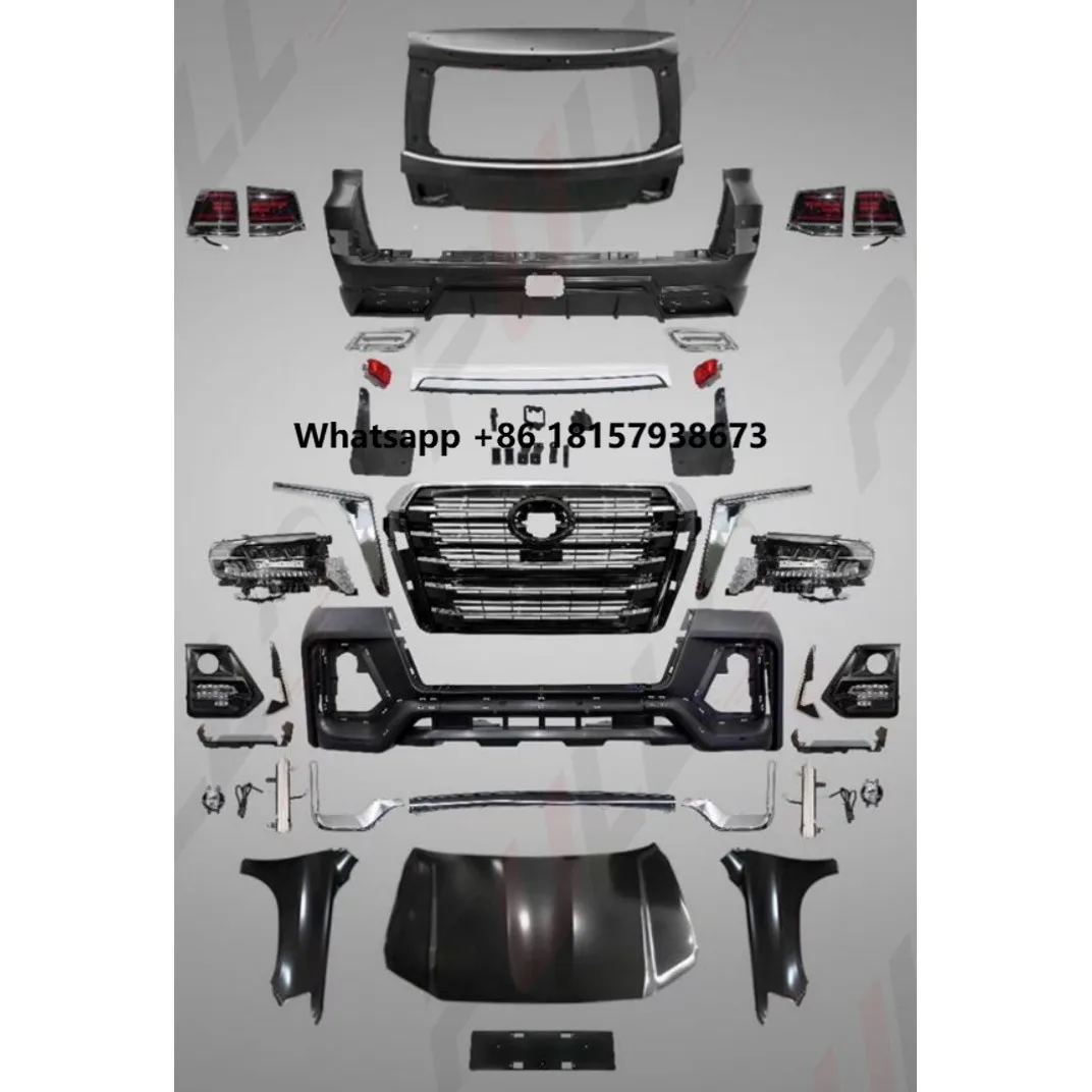 

Body Kit for Land Cruiser 200 2016-2020 Upgrade to Navigator With Bumpers Led Headlight Tail Light
