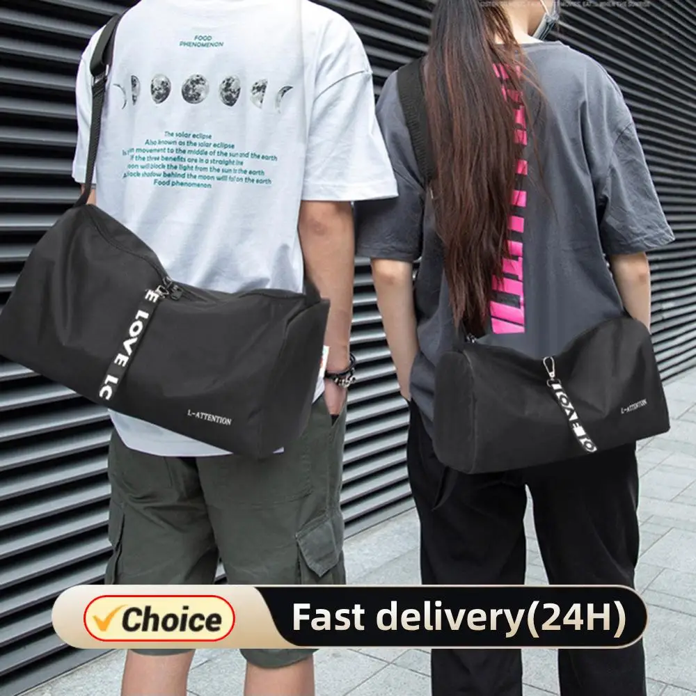 Fashion Outdoor Fitness Gym Bags Multifunction Sport Gym Storage Bag 600D Nylon Adjustable Strap for Weekend Training