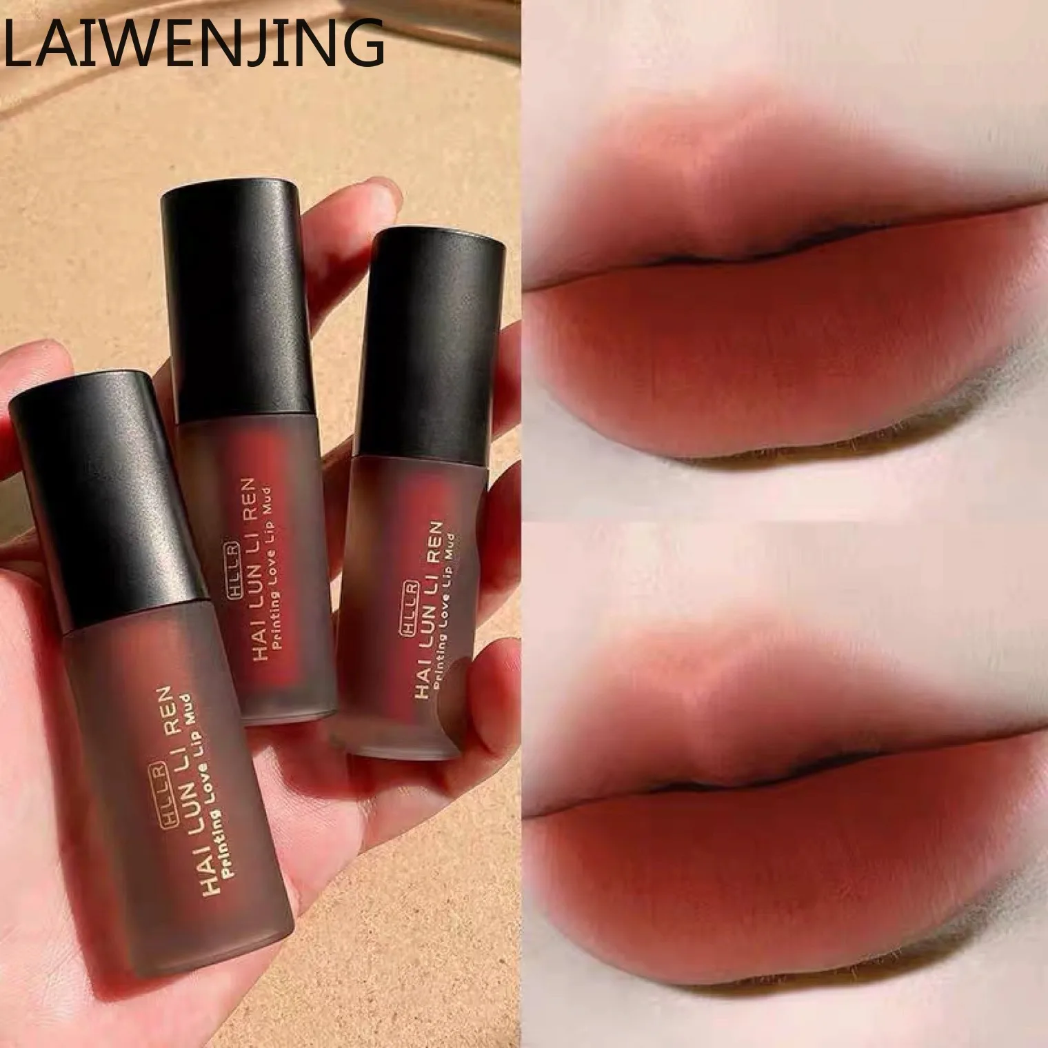 

MJY sample matte matte simple fashion silky non-fading lip decoration