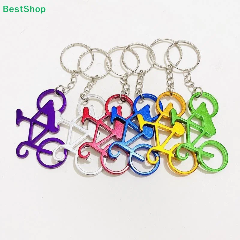 〔R〕5Pcs Mini Bicycle Bottle Opener Keychain Pendant Gift Practical Car Repair Tool Great Finds For The Home
