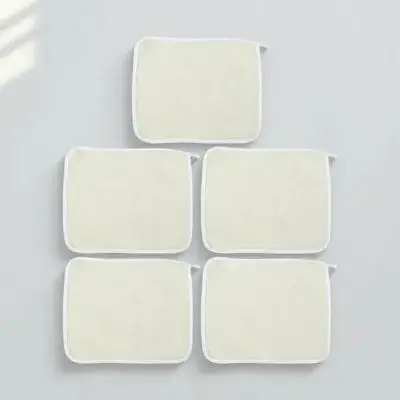 

5Pcs Exfoliating Wash Cloths Nylon Bath Cloth Deep Cleansing Scrub for Face Body Dead Skin Removal Quick Scrubber Towel