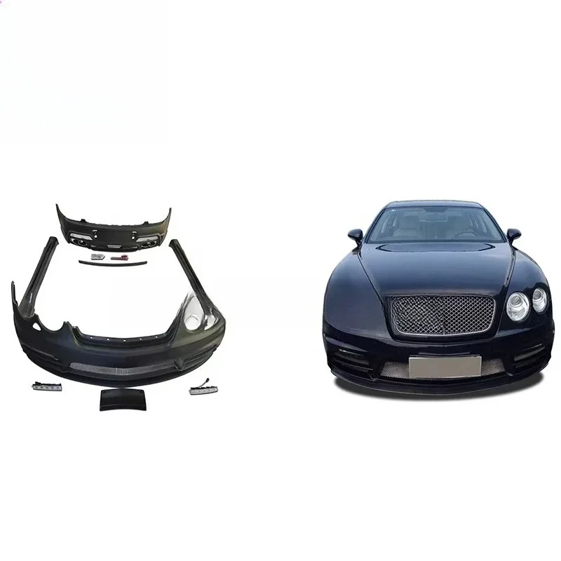 

New Arrival WD Style FRP Fiber Glass Rear Spoiler Body Kit for Flying Spur 2010-2014 Car Rear Bumper