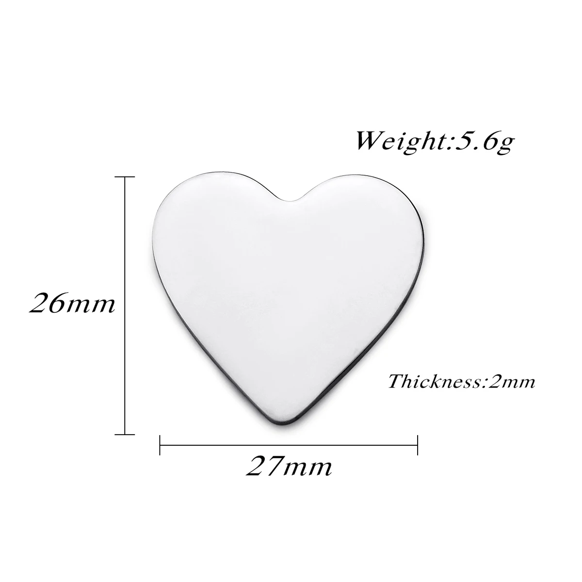 Großhandel 4 Stück/Set Edelstahl Runde Anhänger ohne Loch, poliert, für DIY-Schmuckherstellung, personalisierte Namens- oder Logo-Scheiben – Detail 1