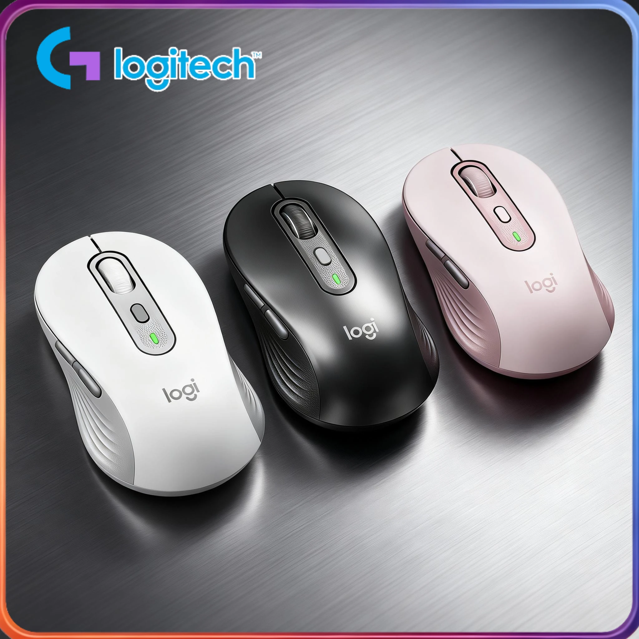 Low-power Logitech M750/M650/M650L wireless mouse, lasts for one year with just one battery