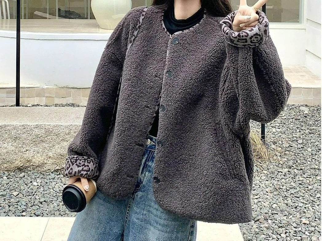 

Jacket Women's Autumn and Winter 2025 New Thickened Fashion Versatile Top Women