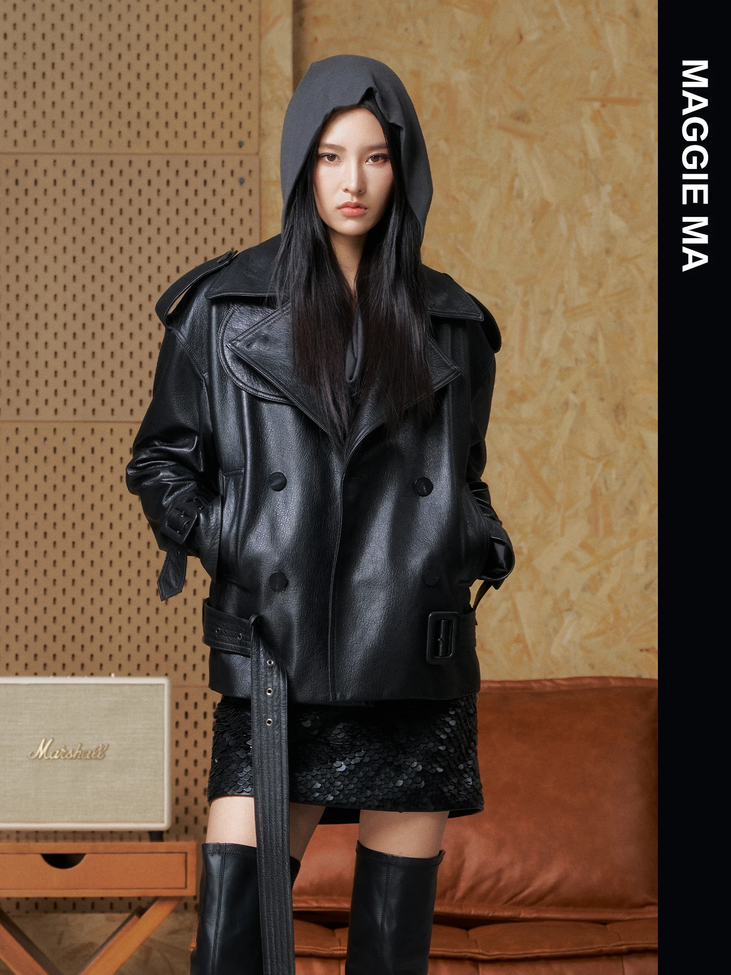 

Юбка MAGGIE MA Matte Bla Faion с вышивкой, прямого кроя, с завышенной талией, для офиса, модель 767B