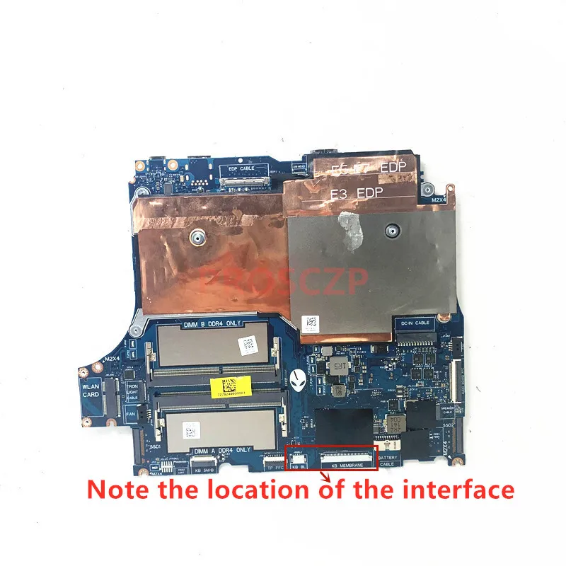 CN-0F8CRX 0F8CRX F8CRX For DELL M15 R5 Laptop Motherboard LA-K453P With Ryzen 7 5800H CPU GN20-E3-A1 RTX3060 100% Tested Good