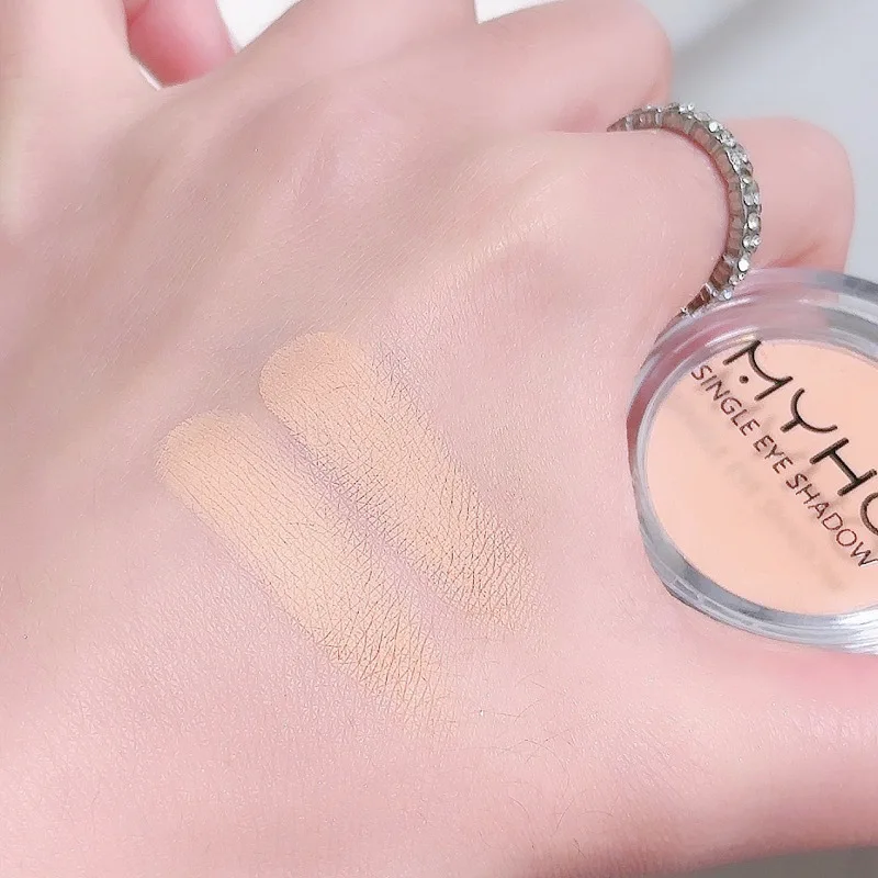 Paleta Cieni do Powiek 2w1 Aegyo Sal Rozświetlacz Matowa Baza Naturalny Wykończenie Długotrwały do Codziennego Makijażu Biurowego Rozmiar Podróżny