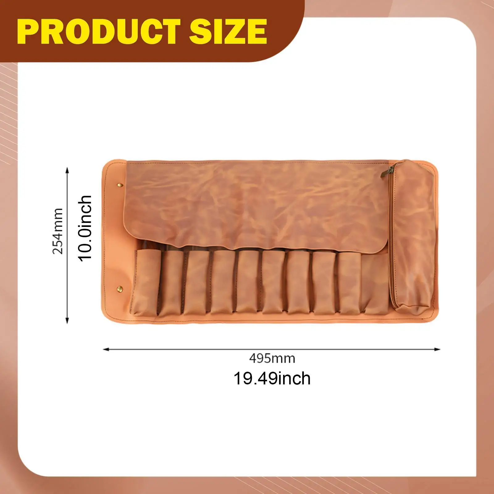 彫刻ツールオーガナイザー-チゼルロールホルダー-多目的puレザー-取り外し可能なショルダーストラップ付き-ツールバッグ-クラフト製作