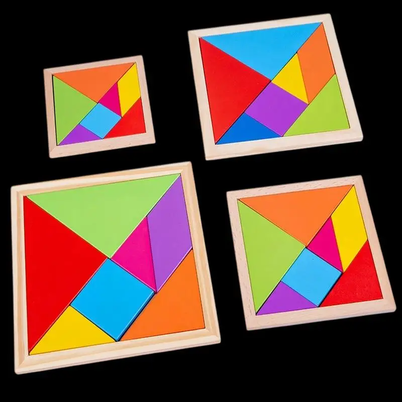 

Tangram Puzzle For First Graders Starting School Kindergarten Early Education Toy