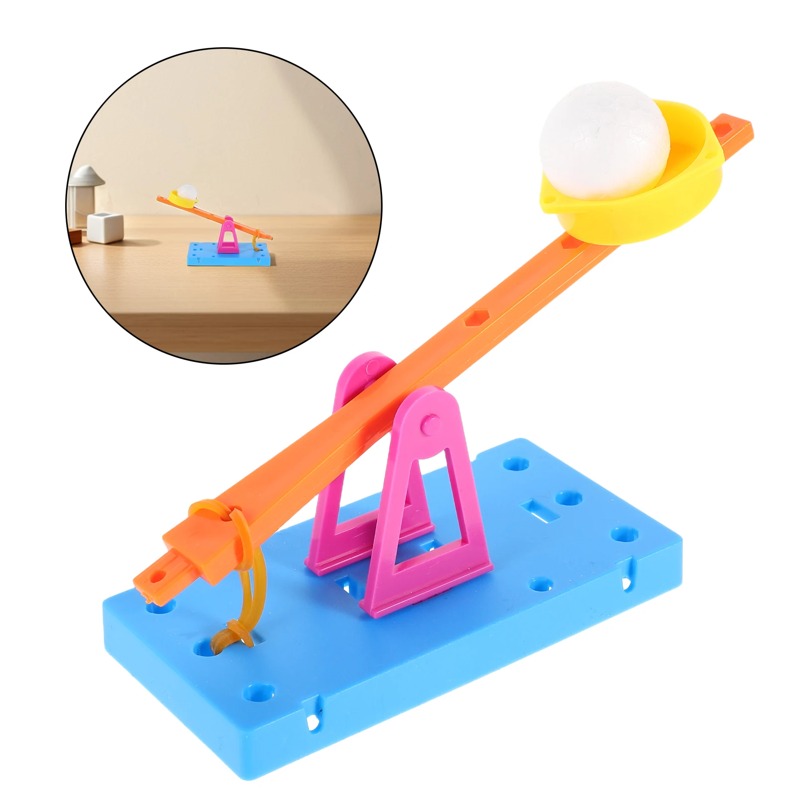 

Science Experiment Material Package Building Kit Trebuchet Kids Catapult Toys for Game Desk Engineering Car