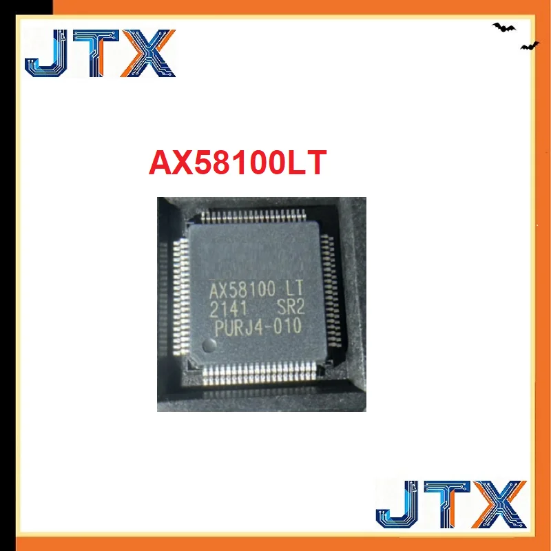 1PCS/LOT EtherCAT Slave Control Chip AX58100 AX58100LT QFP80