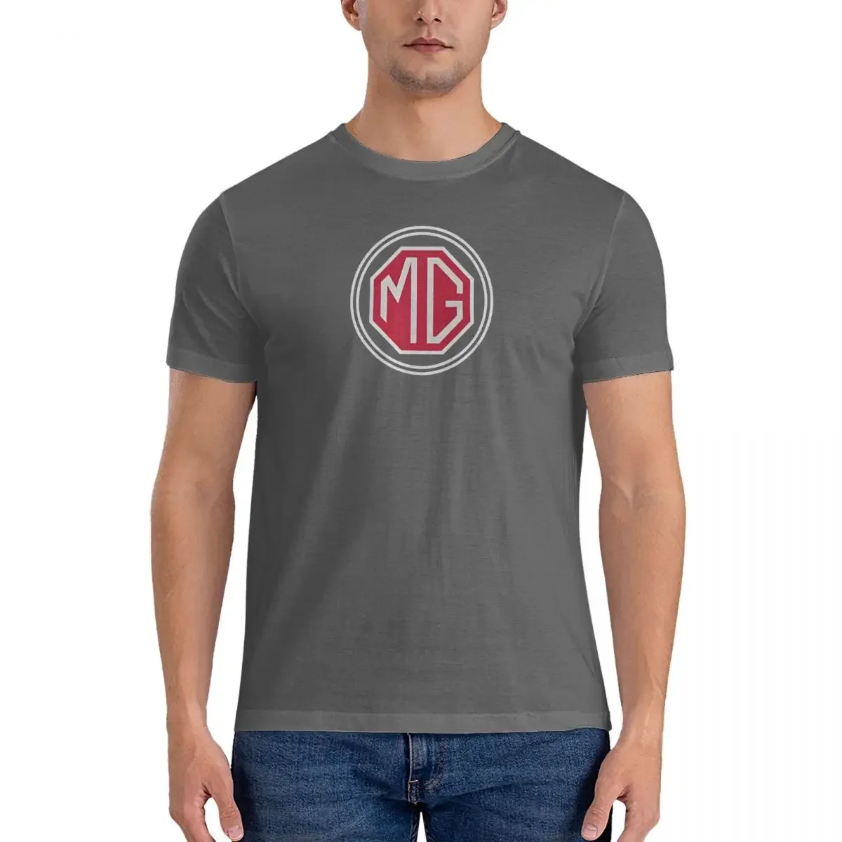 Men Super T Shirt M-MG 100% Cotton Tops Vintage Short Sleeve Crew Neck Tee Shirt 6XL T-Shirts