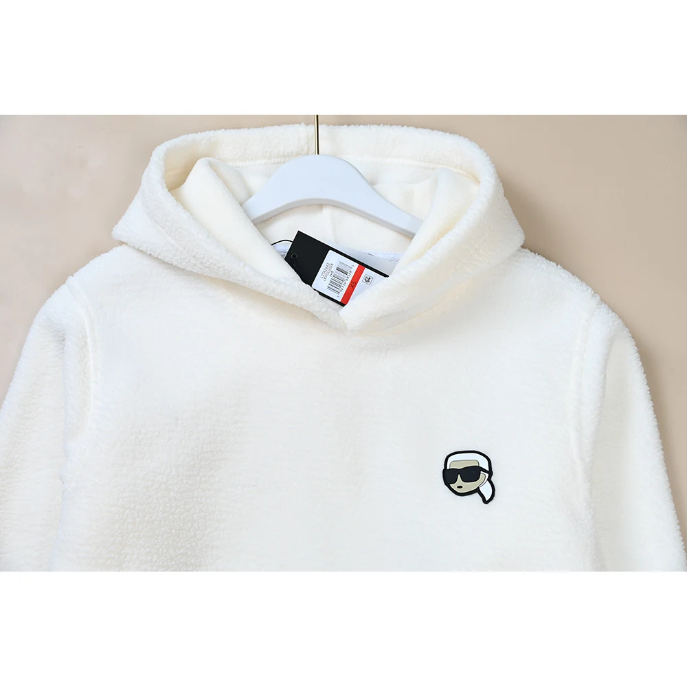 Winter New Ladies Soft Cotton Long Sve Hoodie Casual Comfortable Loose Fit Sweatirt Commute Sle Regular Length