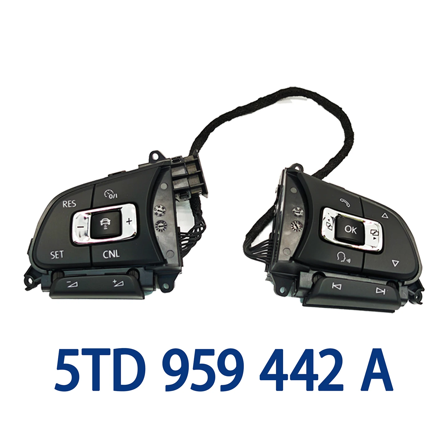 

5TD959442A For Touran Touareg L Touareg Hui Ang Magotan B8 Tanyue multifunctional steering wheel button with ACC