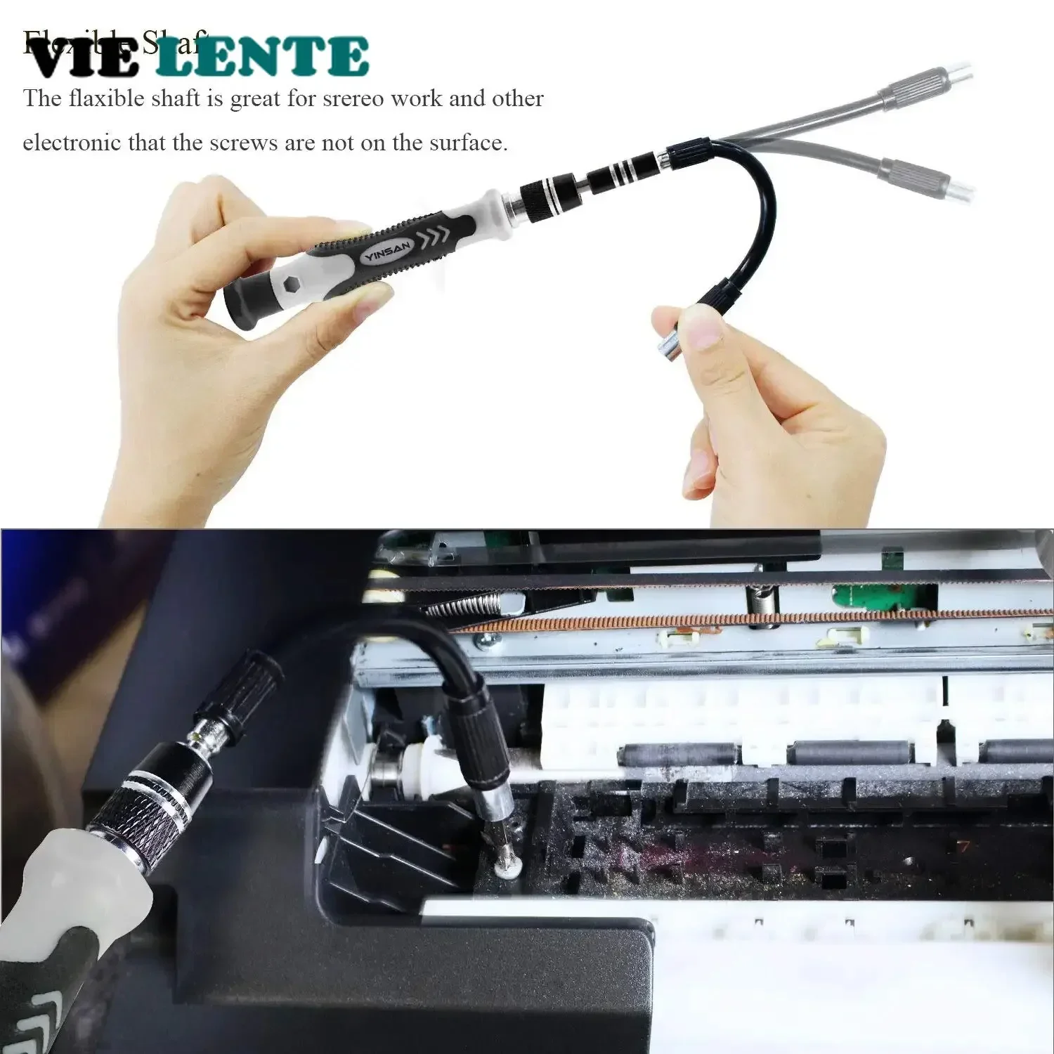 115 in 1 Precision Screwdriver Set with 98 Magnetic Phillips Torx Bits Multifunction Repair Tools  Kit for Cellphones, Laptops