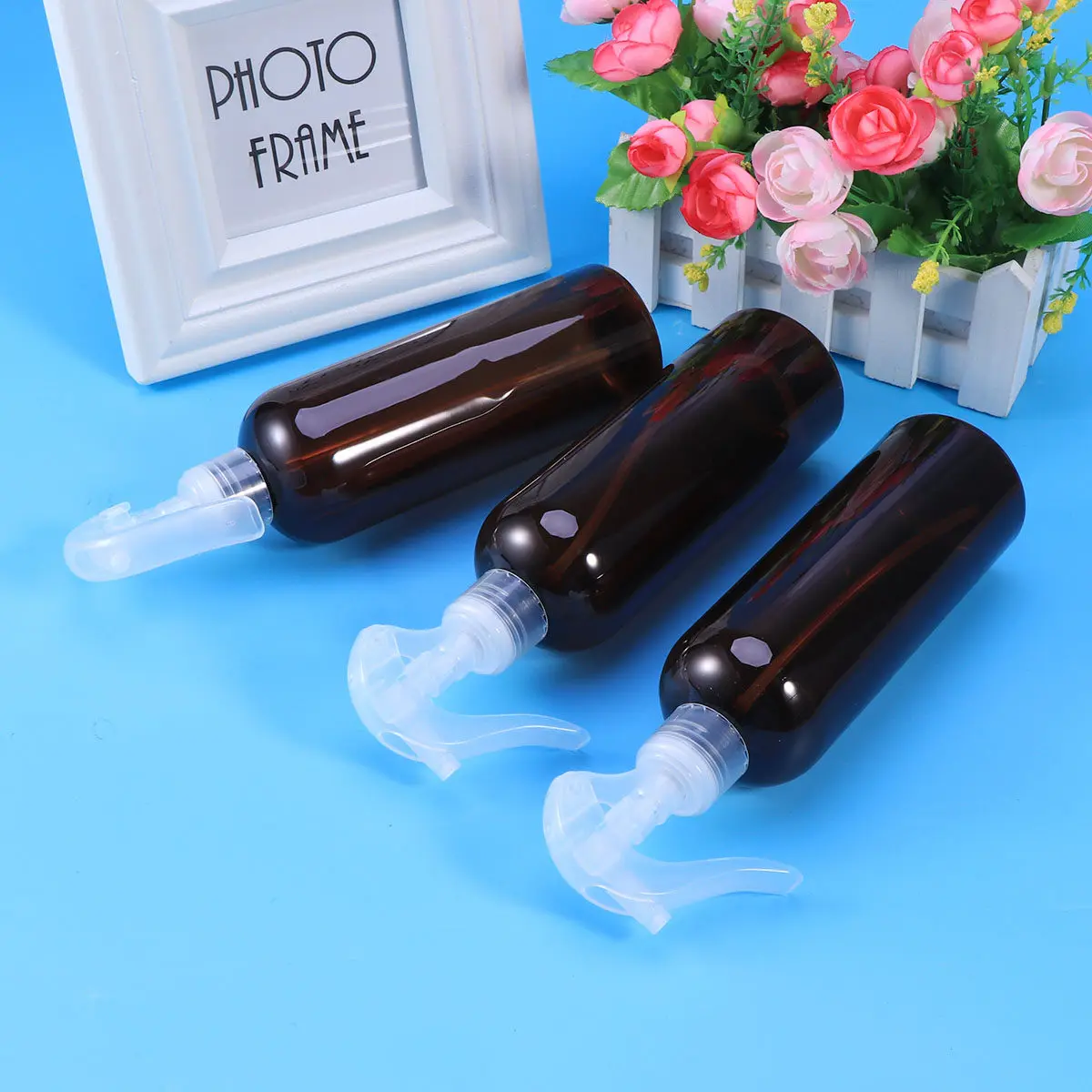 

Набор из 3 пластиковых распылителей для волос, тела и растений, 300 мл, герметичные, многоразовые