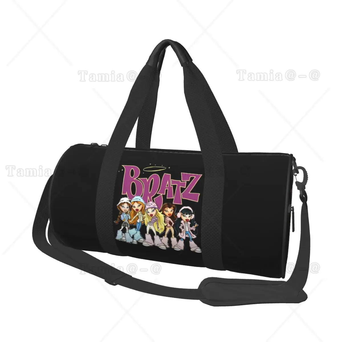 Bratz Rock Girl Gym Bag Training Sports Bags Men Women Design with Shoes Vintage Fitness Bag Oxford Handbags