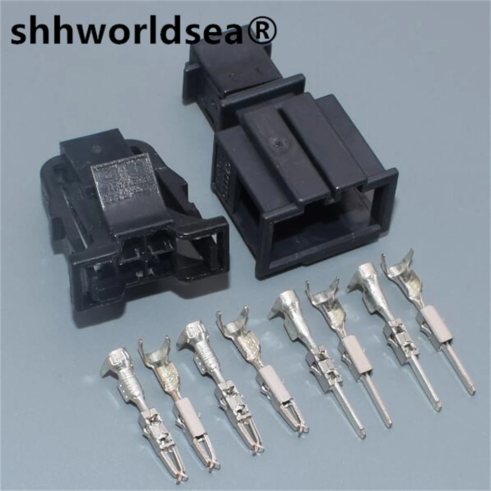 shhworldsea 4 Pin 3B0 972 732 3B0972732 3B0972722 Car Taillight Plug Auto Electrical Wire Connector Socket For VW Audi