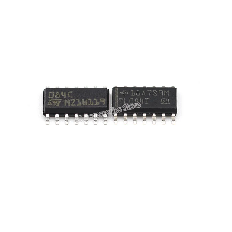 10PCS TL084C Original SOP-14 Chip Quad Input Operational Amplifier TL084CDT/TL084IDR