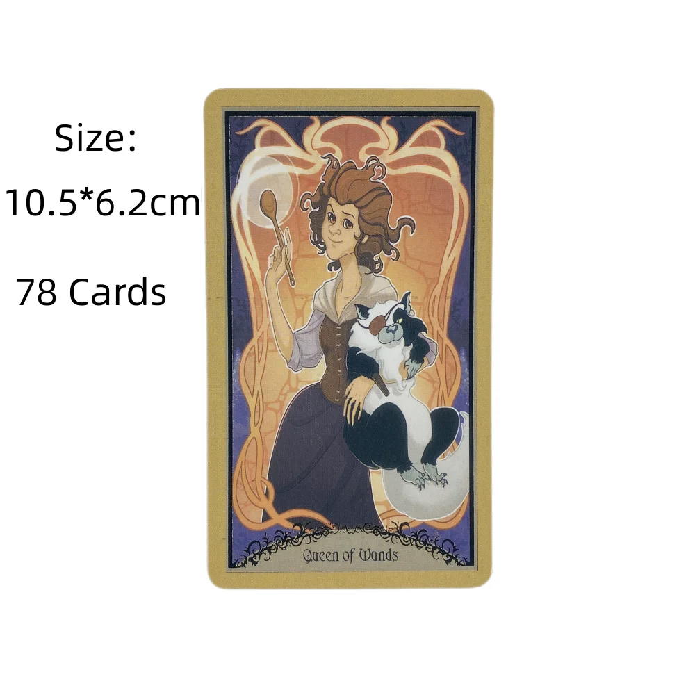 The Last Unicorn Tarot Cards A 78 Deck Oracle English Visions Divination Edition Borad Playing Games
