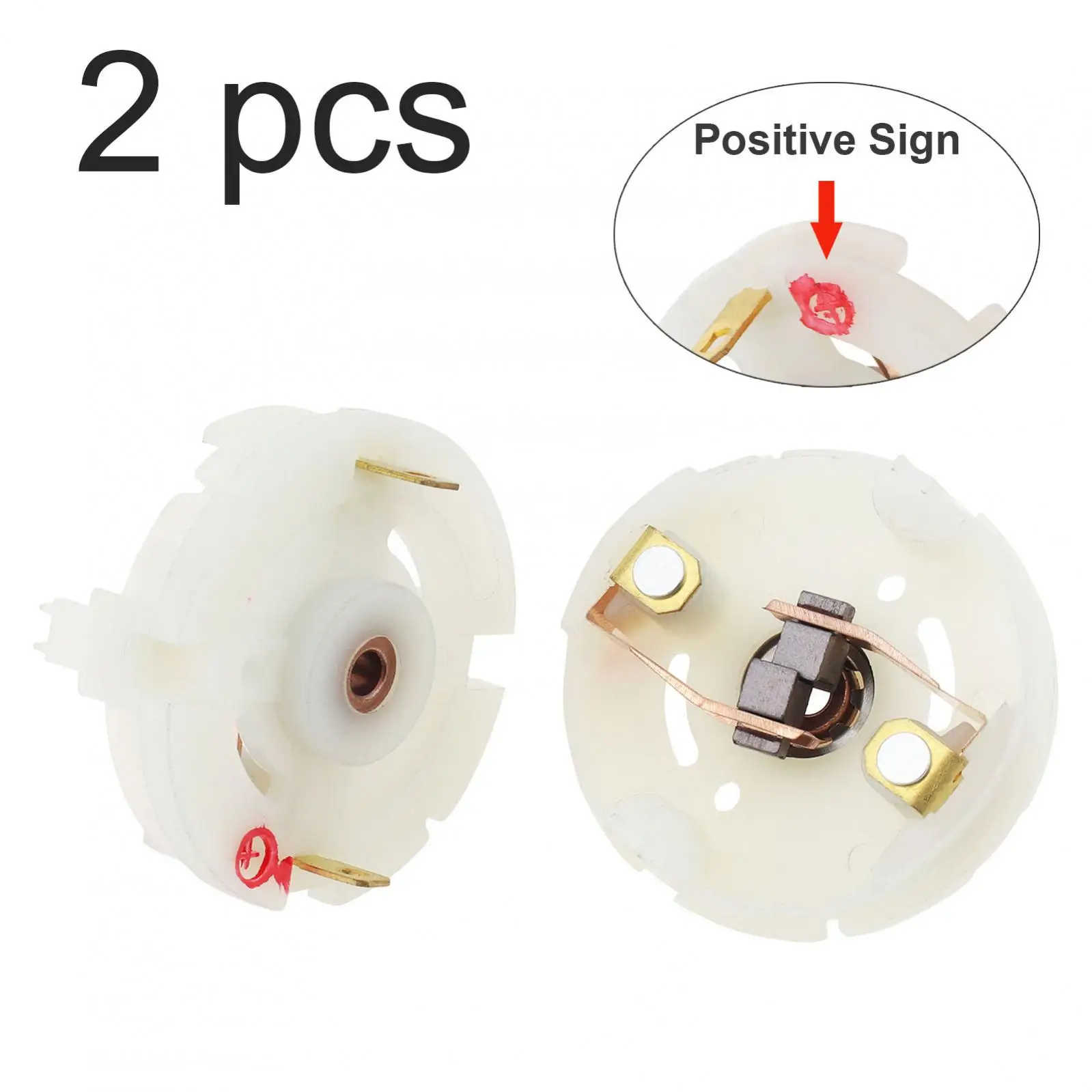 

2pcs RS550 DC Motor Carbon Brush Holder for Electric Drill / Electric Screwdriver with Copper Brush, RS550 Carbon Brush Holder