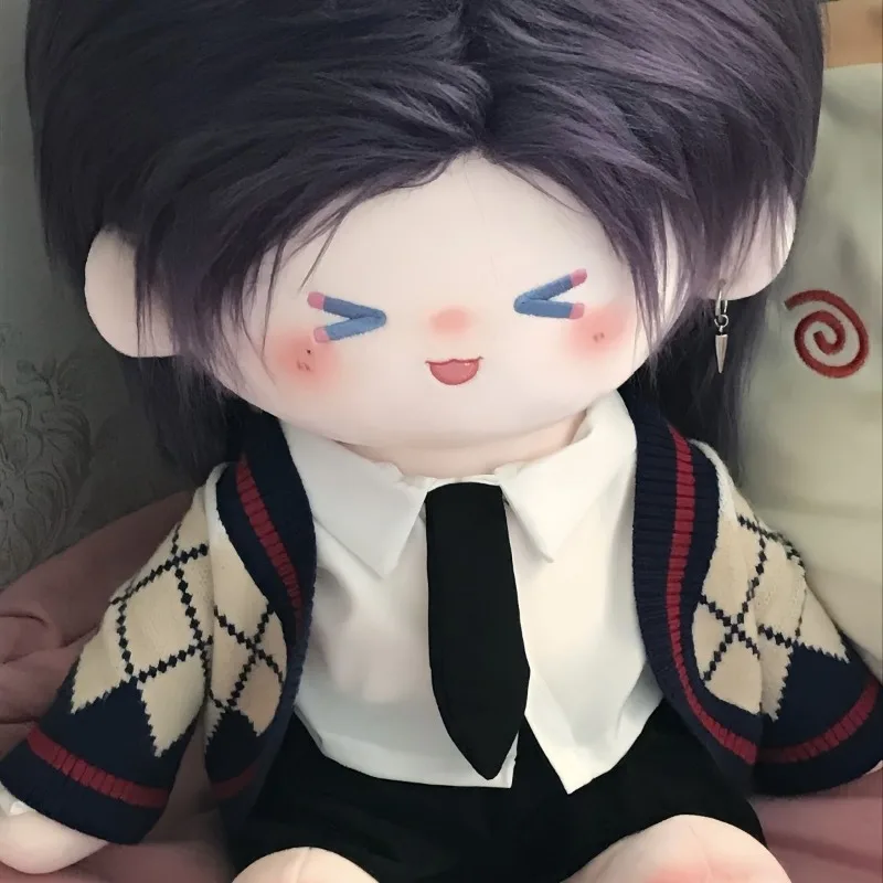 

Game Love And Deepspace Rafayel Cosplay 20cm 40cm Doll Clothes Sweater Coat Shirt Pants Full Set Cosplay Qiyu Short Sweater