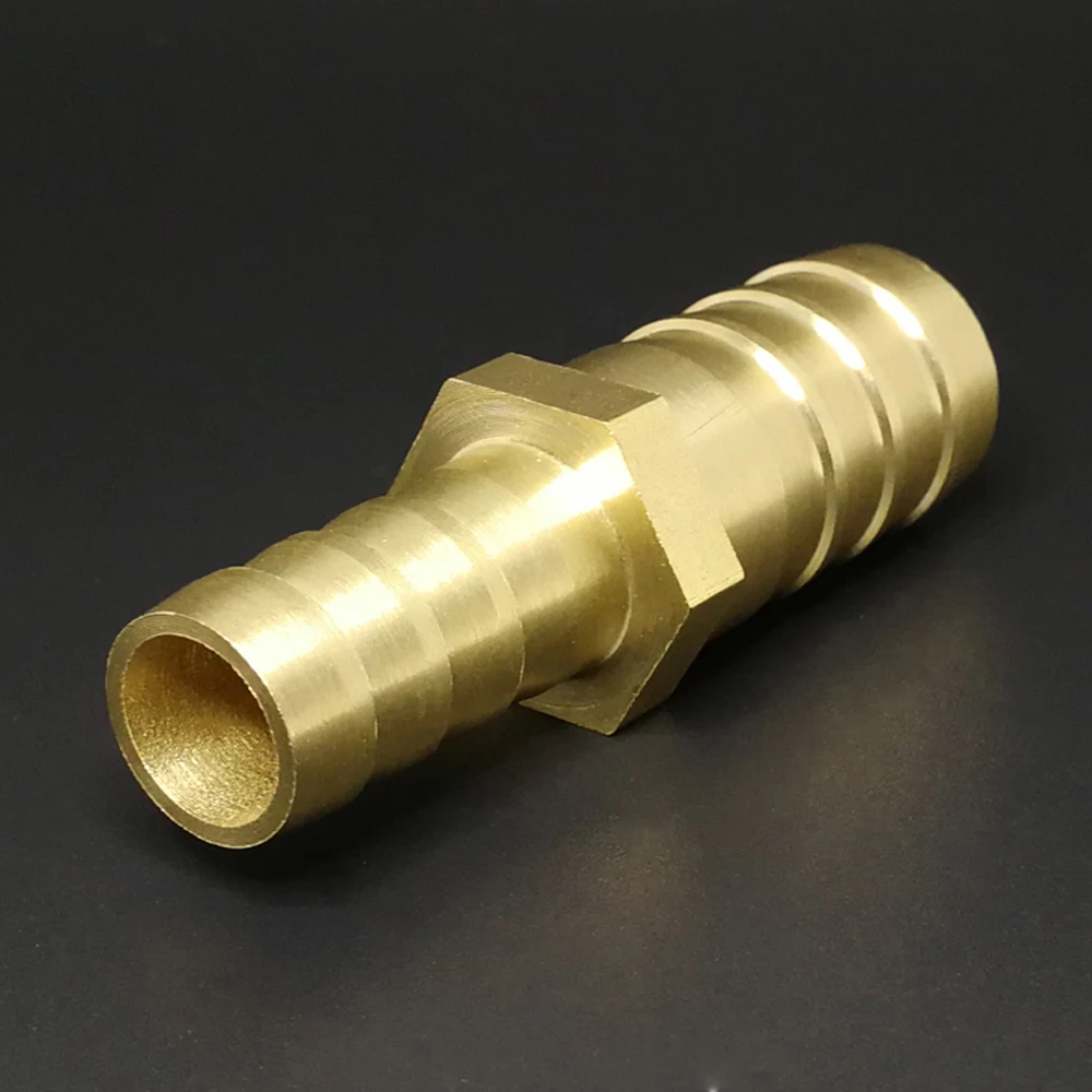 2,5 3 4 6 8 10 12 14 16 19 25 32 mm Schlauchtülle Schlauchtülle gerade Reduzierstück Adapter Transfer Messing Rohrverschraubung Wasser Gas – Detail 4