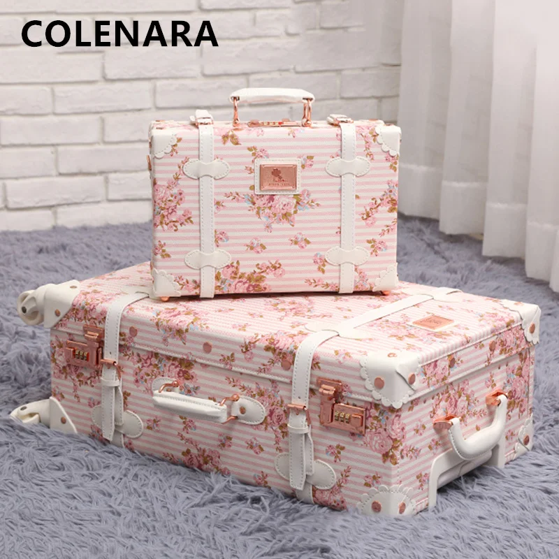 

Высококачественный чемодан COLENARA из искусственной кожи, чемодан на колесиках большой вместимости, женский универсальный чемодан на колесиках 20 дюймов, 22 дюйма, 24 дюйма, 26 дюймов